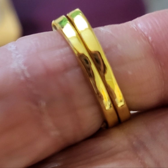 New Cubic Zirconia Ring Set Size 9 - Picture 3 of 6